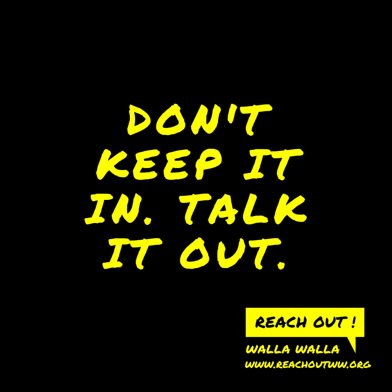 talk it out